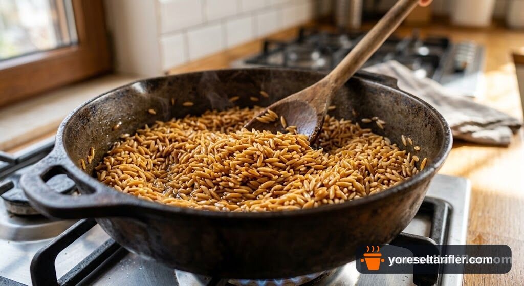 Kapya Biberli Şehriye Pilavı Tarifi — Adım 1