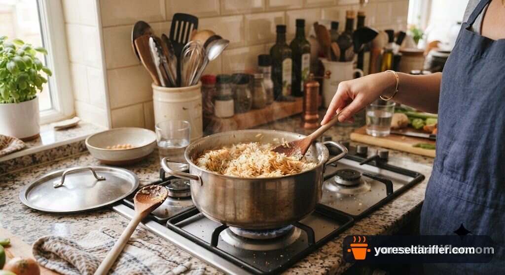 Kapya Biberli Şehriye Pilavı Tarifi — Adım 4