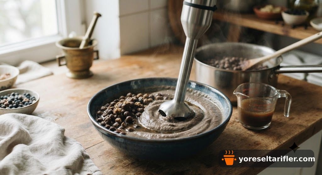 Kara Nohut (Mukaşer) Humusu Tarifi — Adım 1