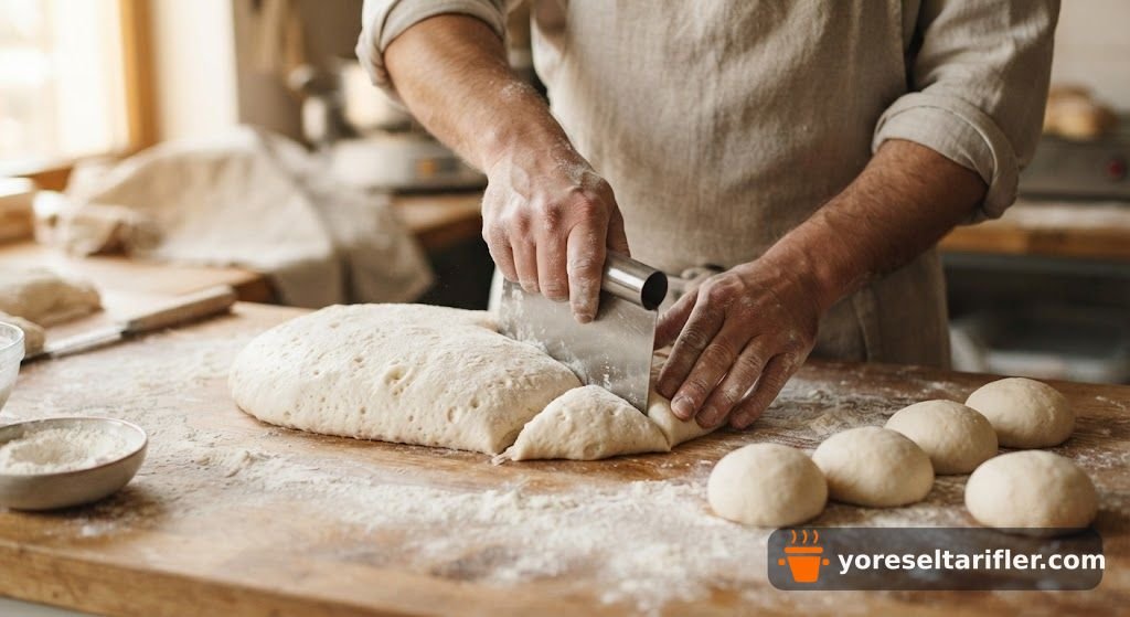 Karabuğday ve Siyez Unu Sandviç Ekmek Tarifi — Adım 3