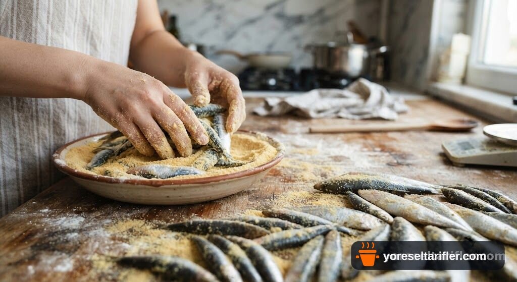Karadeniz Hamsi ve İstavrit Kızartması Tarifi — Adım 4