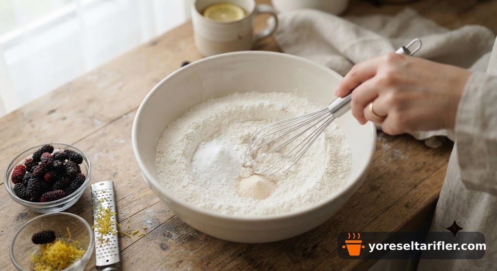 Karadutlu Limonlu Yumuşak Kek Tarifi — Adım 2