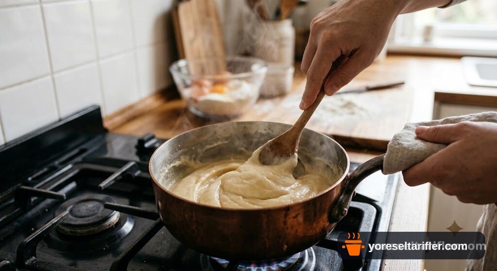Karamel Kıtırlı Cream Puff Tarifi — Adım 5