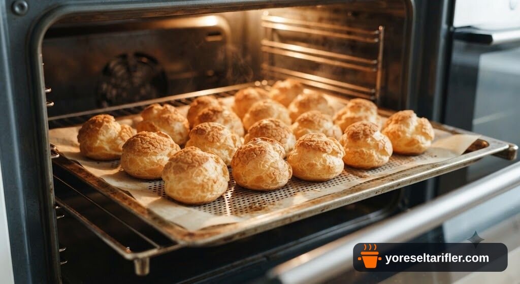 Karamel Kıtırlı Cream Puff Tarifi — Adım 9