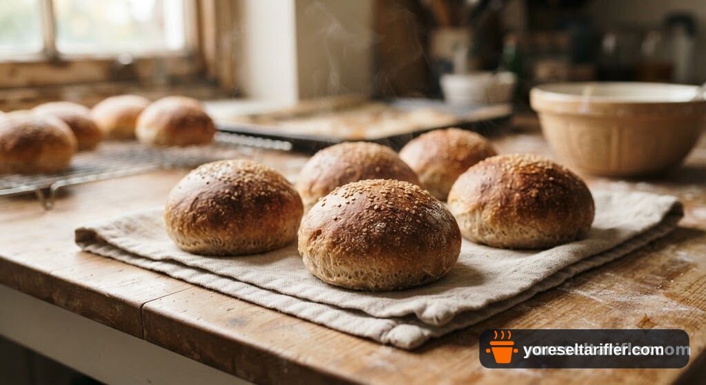 Karamelize Soğanlı Ev Yapımı Burger Tarifi — Adım 10