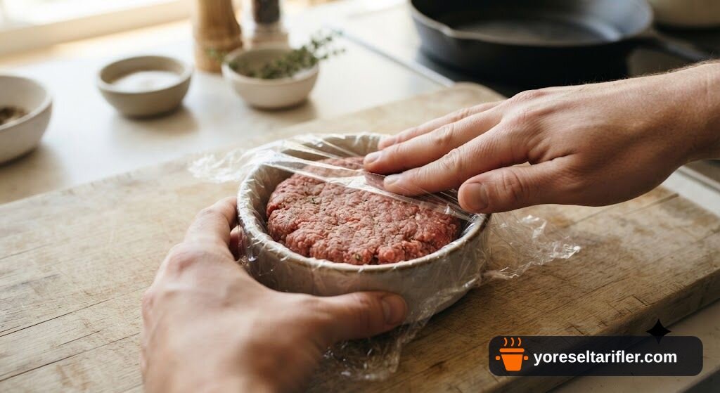 Karamelize Soğanlı Ev Yapımı Burger Tarifi — Adım 2