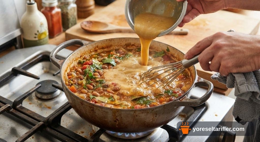 Kariye Usulü Karides Pilaki Tarifi — Adım 7