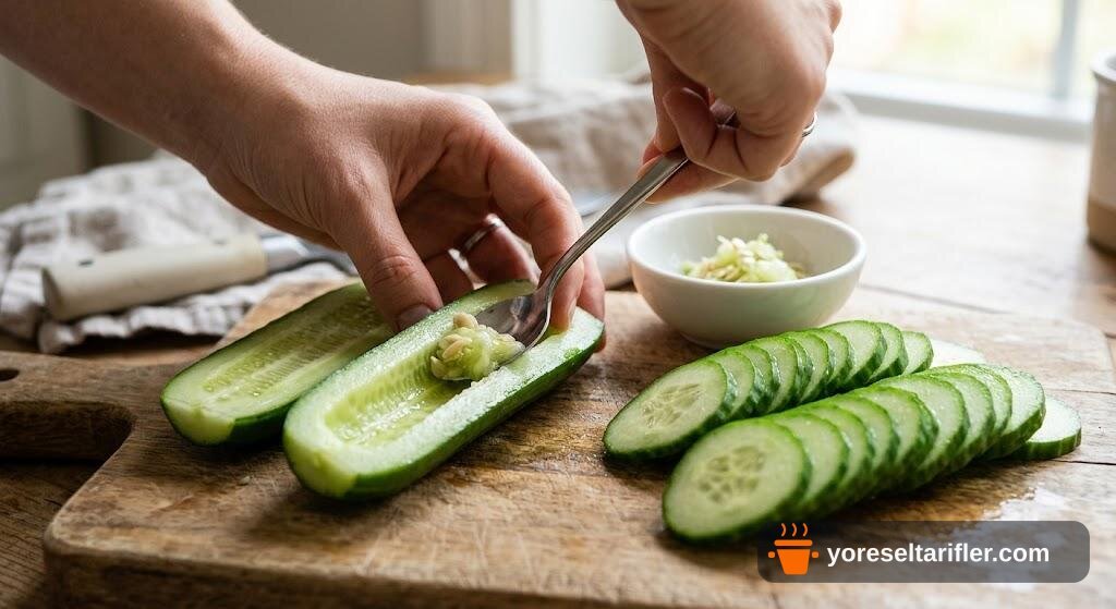 Karpuz ve Peynir Salatası Tarifi — Adım 1