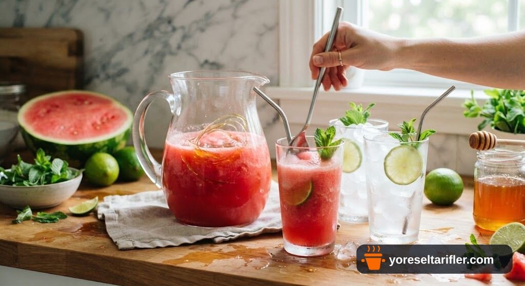 Karpuzlu Ferah Limonata Tarifi — Adım 2