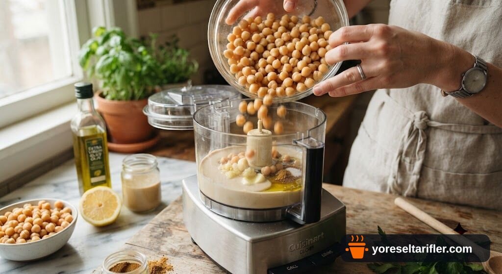 Kaşarlı Fırın Humus Tarifi — Adım 1