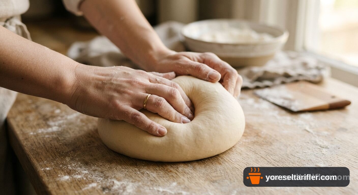Katı Yağsız Tuzlu Kraker Tarifi — Adım 1