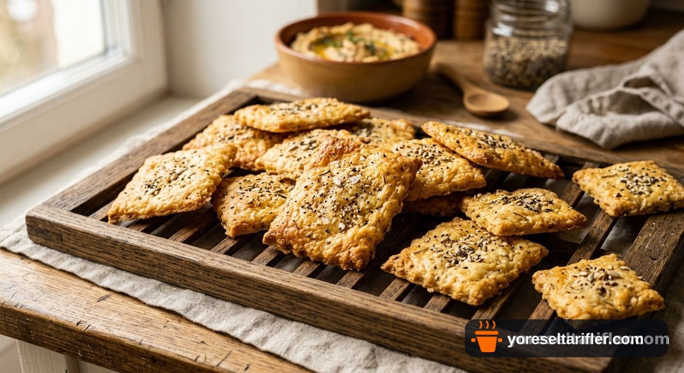 Katı Yağsız Tuzlu Kraker Tarifi — Adım 7
