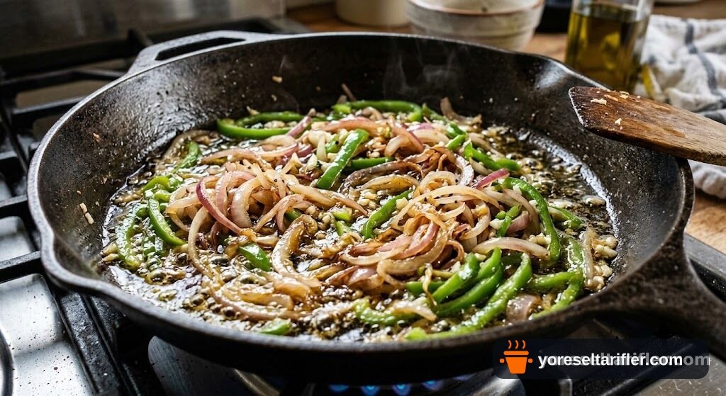 Kavrulmuş Köz Patlıcan Salatası Tarifi — Adım 1