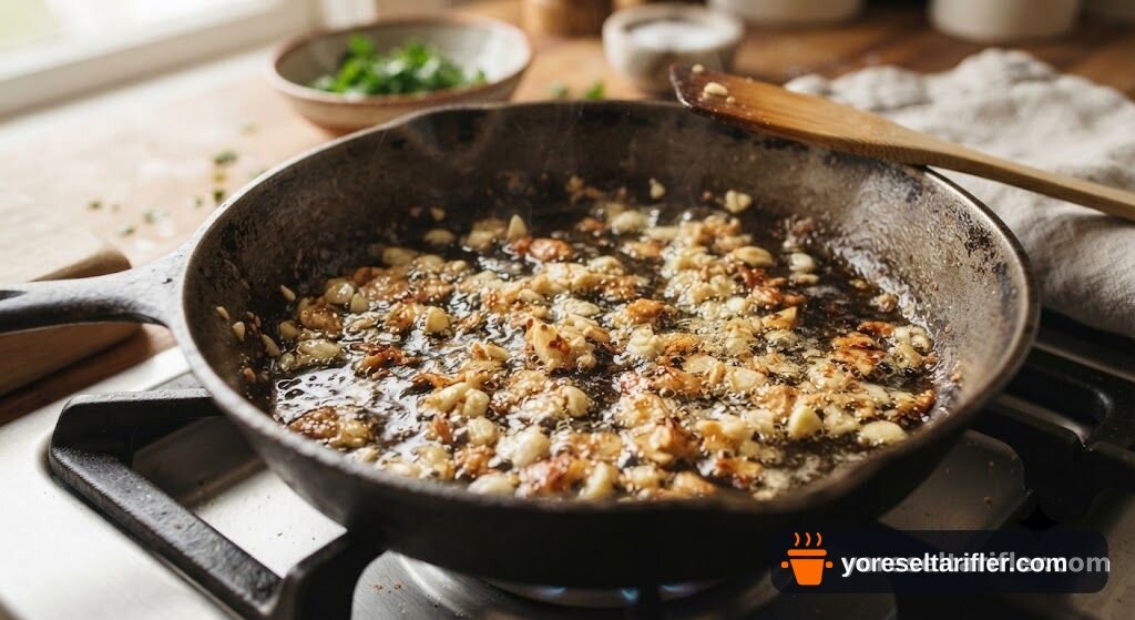 Kavrulmuş Köz Patlıcan Salatası Tarifi — Adım 2