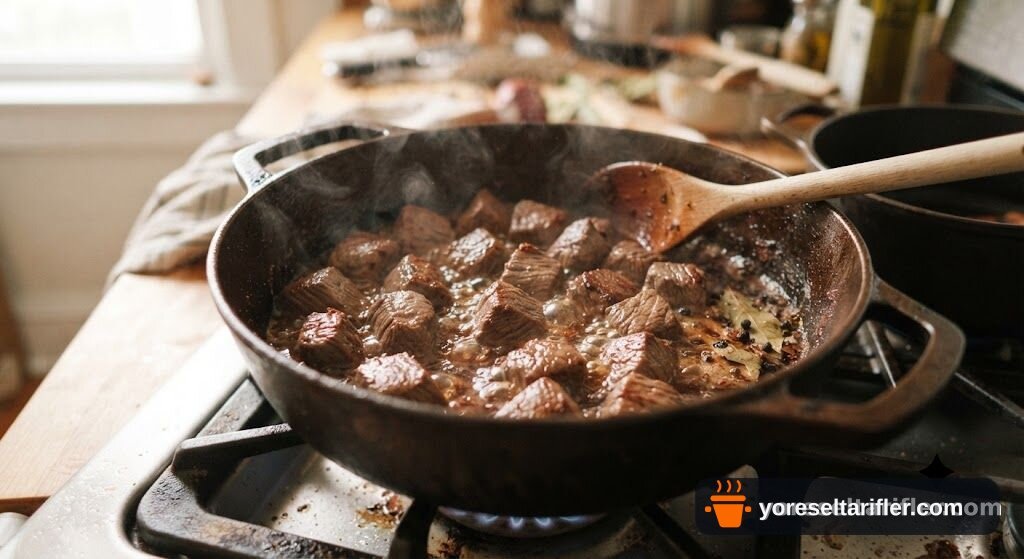 Kavurmalı Pilav Tarifi — Adım 1