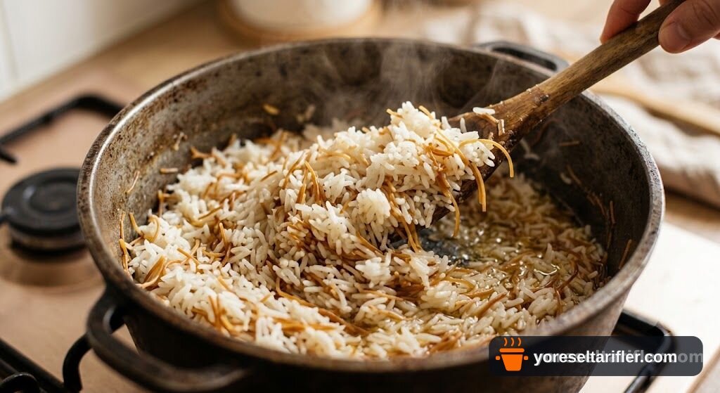 Kavurmalı Pilav Tarifi — Adım 4