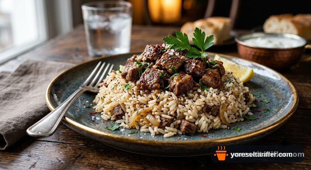 Kavurmalı Pilav Tarifi — Adım 7