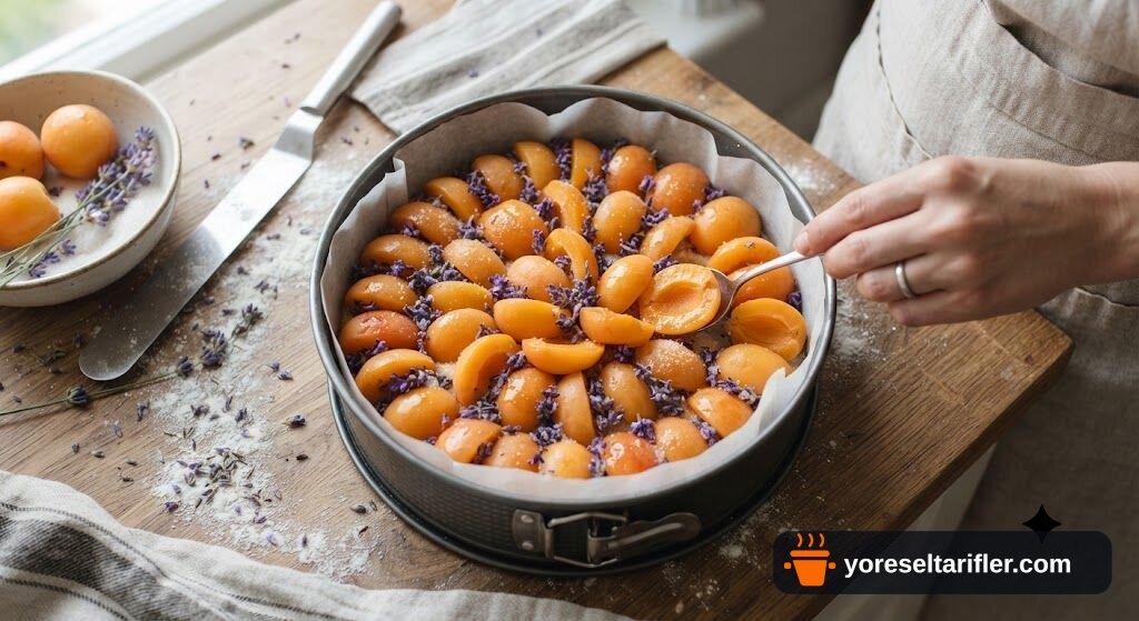Kayısı ve Lavanta Kek Tarifi — Adım 5