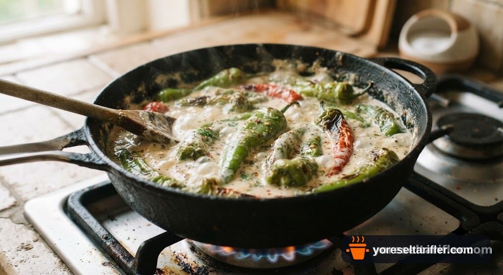 Kaymaklı Biber Aşı Tarifi — Adım 5