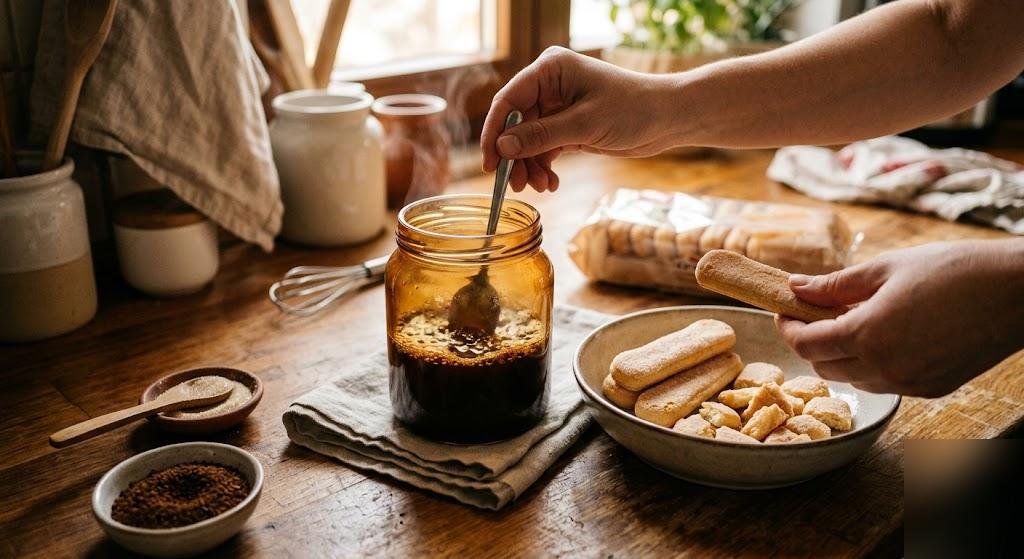 Kedidili Bisküvili Kupta Tiramisu Tarifi — Adım 2