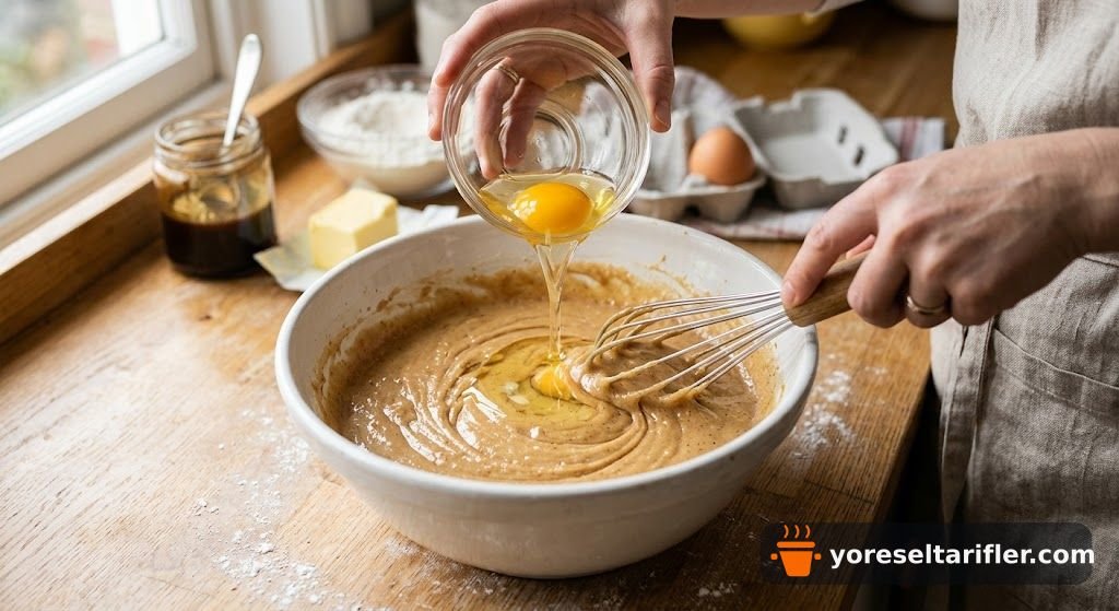 Kestane Pekmeziyle Karamelli Blondie Tarifi — Adım 2