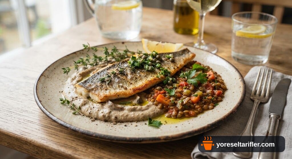 Kestane ve Kültür Mantarlı Levrek Tarifi — Adım 6