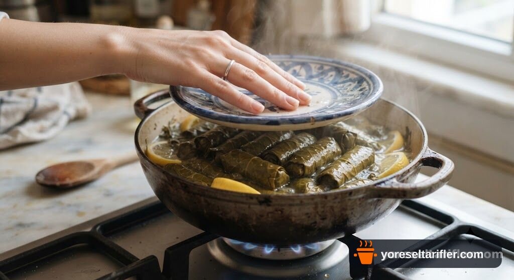 Kilis Usulü Zeytinyağlı Yaprak Sarma Tarifi — Adım 5