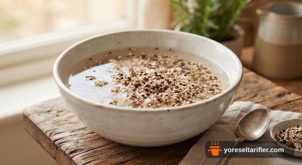 Kinoa ile Ferahlatıcı Kısır Tarifi — Adım 1