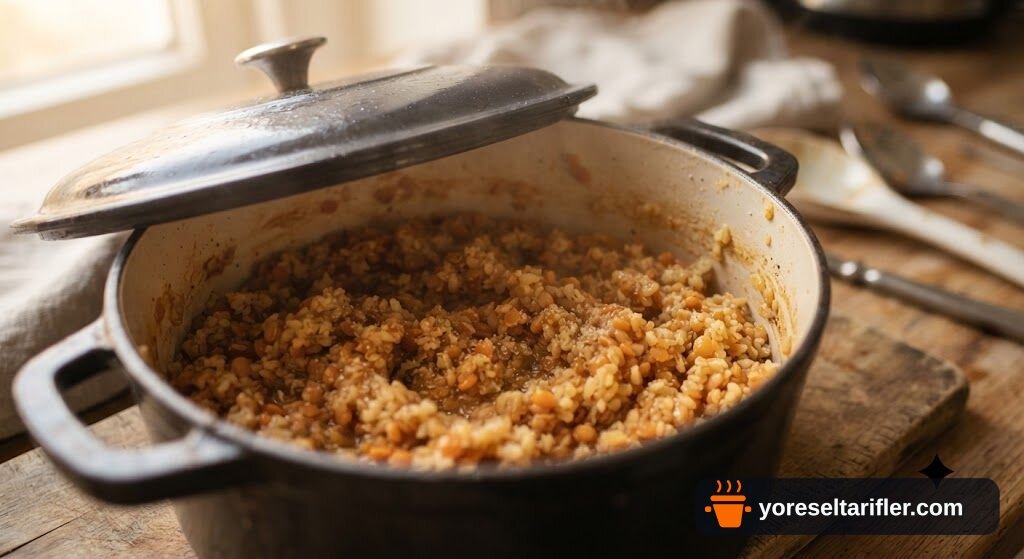Kırmızı Mercimek Köftesi Tarifi — Adım 2