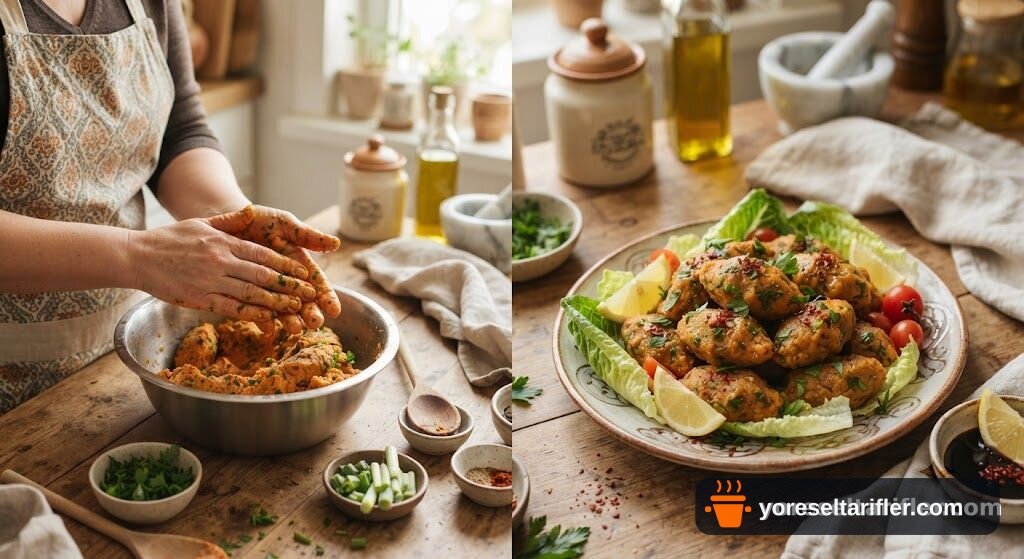 Kırmızı Mercimek Köftesi Tarifi — Adım 7