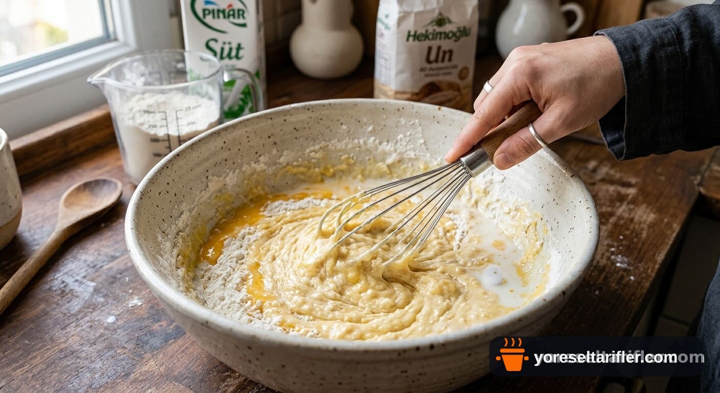 Kırmızı Meyveli Ferah Pasta Tarifi — Adım 3
