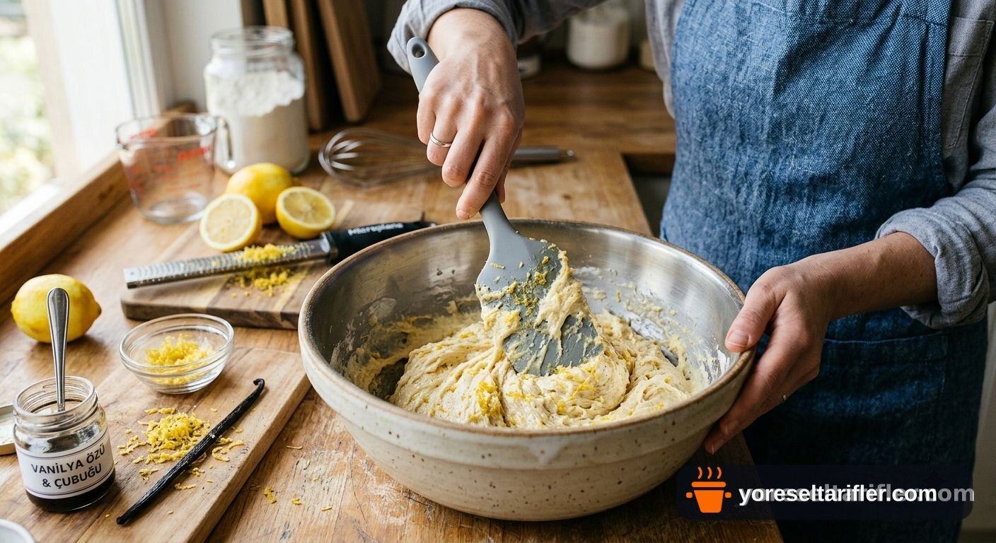 Kırmızı Meyveli Ferah Pasta Tarifi — Adım 4