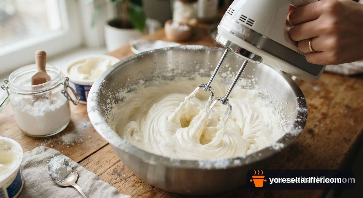 Kırmızı Meyveli Ferah Pasta Tarifi — Adım 8