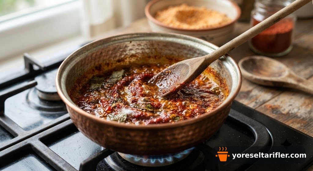 Kışın Sıcaklığına Doyan Tarhanası Tarifi — Adım 1