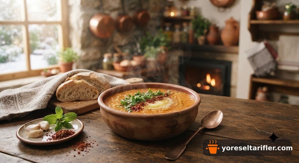 Kışın Sıcaklığına Doyan Tarhanası Tarifi — Adım 5