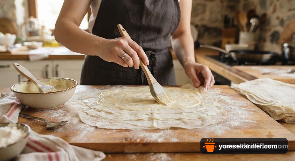 Kıtır Soslu Börek Tarifi — Adım 2