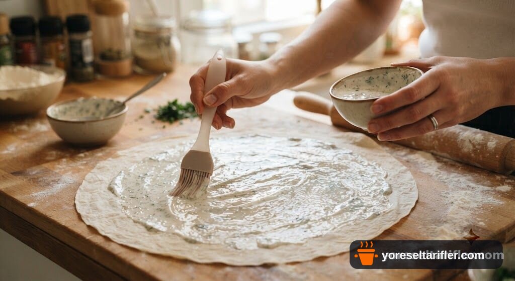 Kıtır Soslu Börek Tarifi — Adım 3