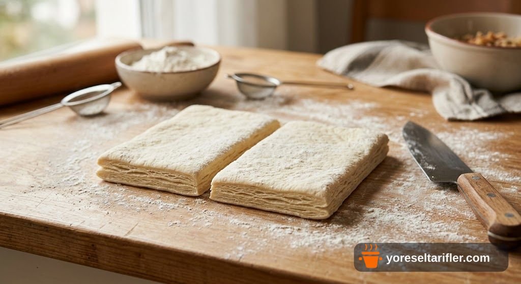 Kıvamında Milföy Pide Tarifi — Adım 4