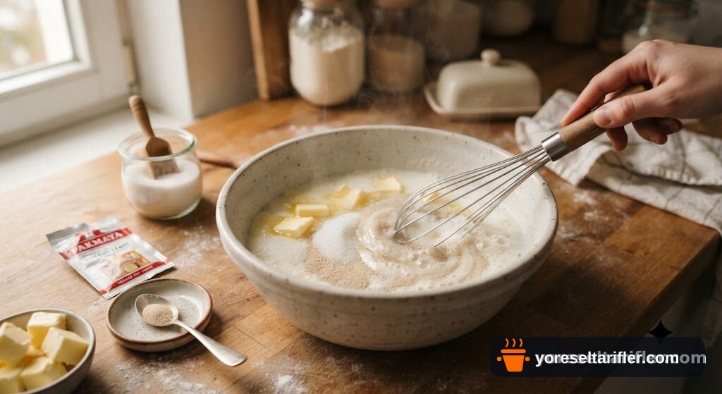 Kıvamıyla Öne Çıkan Puf Bagel Tarifi — Adım 1