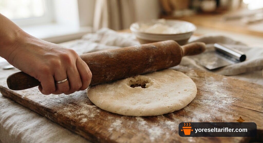 Kıvamıyla Öne Çıkan Puf Bagel Tarifi — Adım 3
