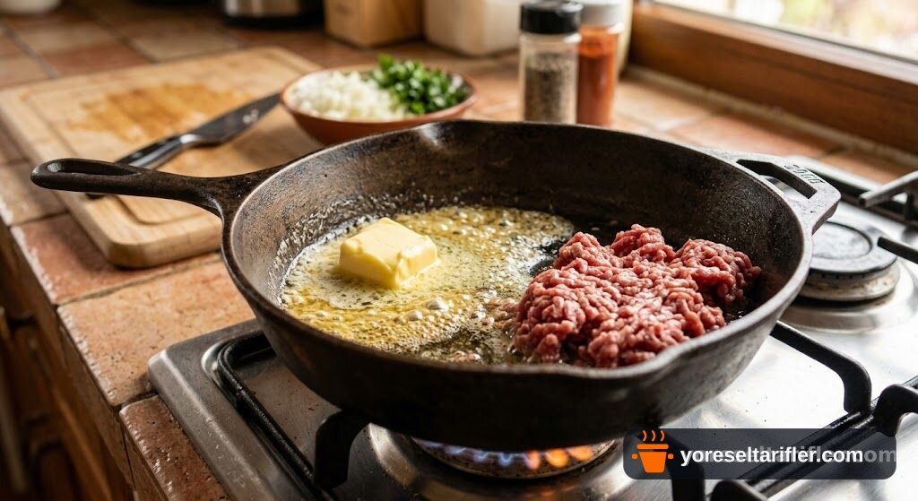 Kıyma Dolgulu Patates Topları Tarifi — Adım 1