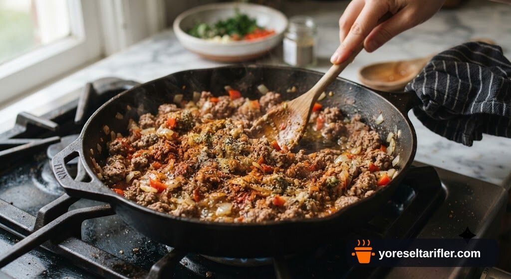 Kıyma ve Patatesli Muska Böreği Tarifi — Adım 5