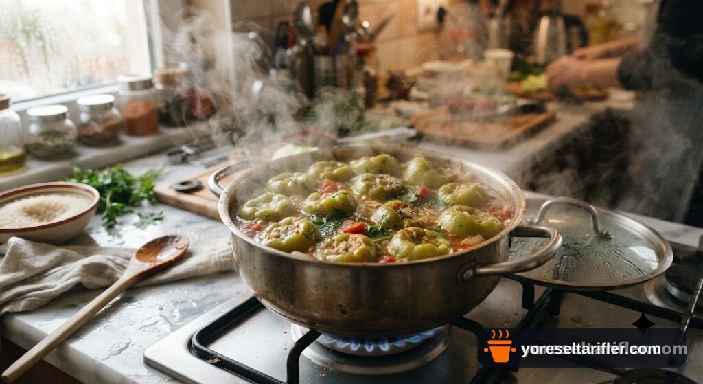 Kıymalı Biber Dolması Tarifi — Adım 2