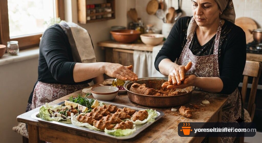 Etsiz Bulgur Çiğ Köftesi Tarifi — Adım 5