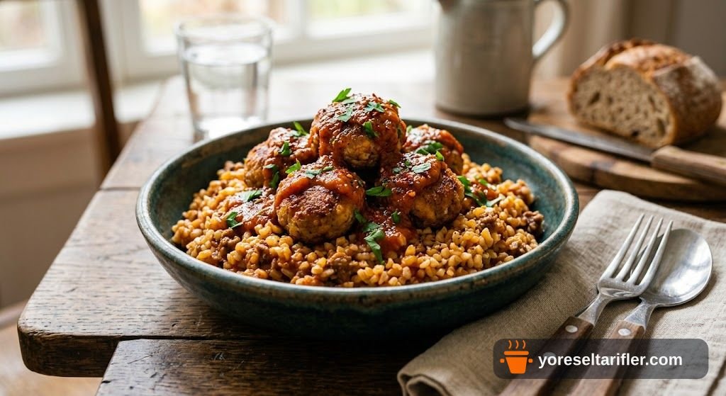 Kıymalı Bulgur Makarnası Tarifi — Adım 7
