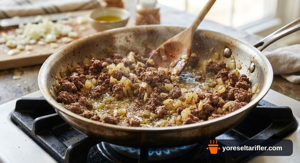 Kıymalı Fırın Patates Tarifi — Adım 2