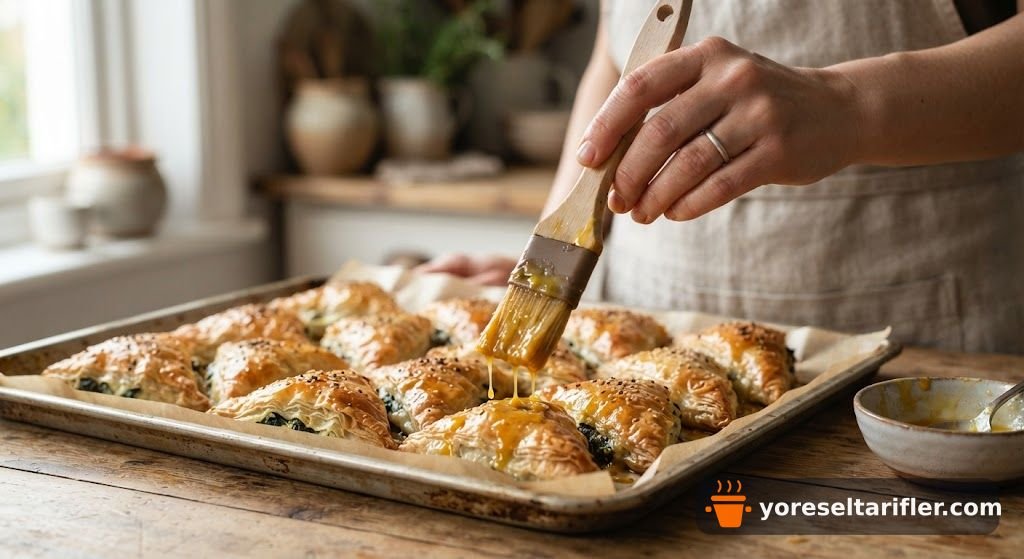 Kıymalı Gül Böreği Tarifi — Adım 9