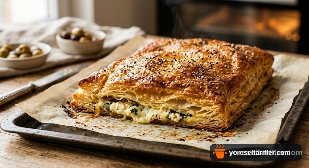 Kıymalı Ispanaklı Milföy Böreği Tarifi — Adım 10