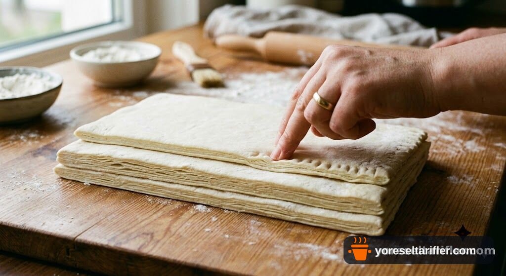 Kıymalı Ispanaklı Milföy Böreği Tarifi — Adım 7