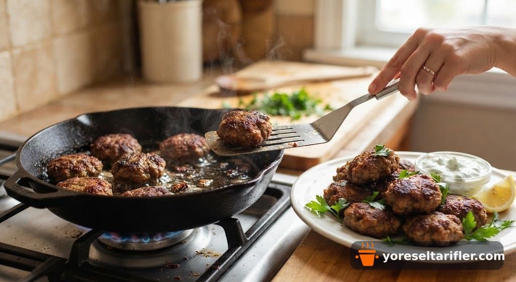 Kıymalı İsveç Köftesi Soslu Tarifi — Adım 6